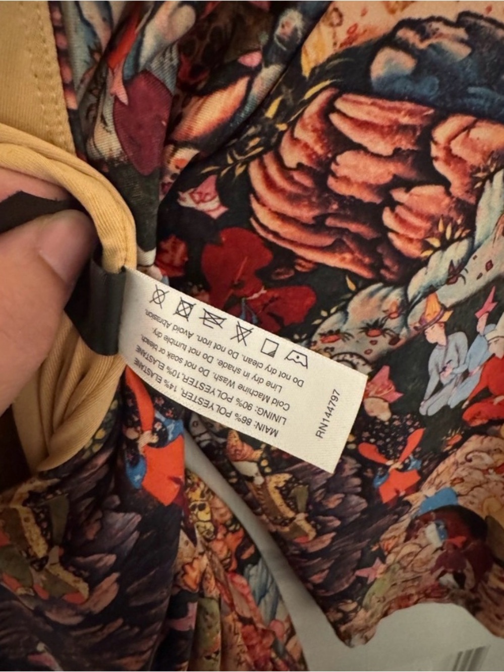 Blackmilk Sultan Humayan and His Brother in Nature 3/4 Sleeve Dress - Picture 10 of 12